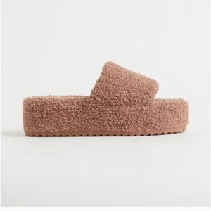 Terry Platform Shoes